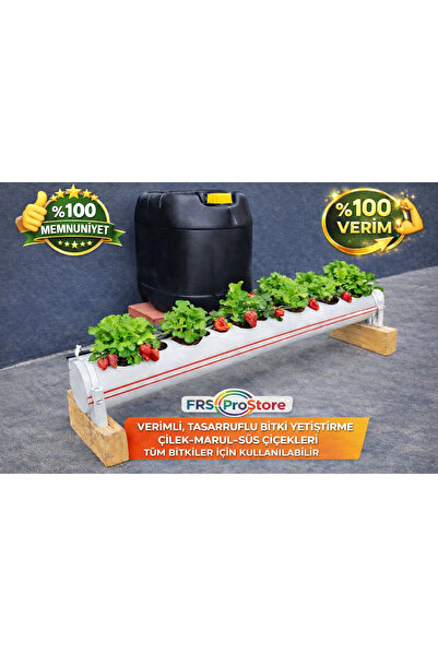 Frs Pvc Boru Çilek Ve Bitki Ekme Yetiştirme Kiti