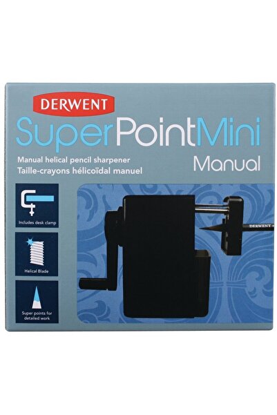 Derwent Mini pencil sharpener Professional, manual, for pencils up to 8 mm, c...