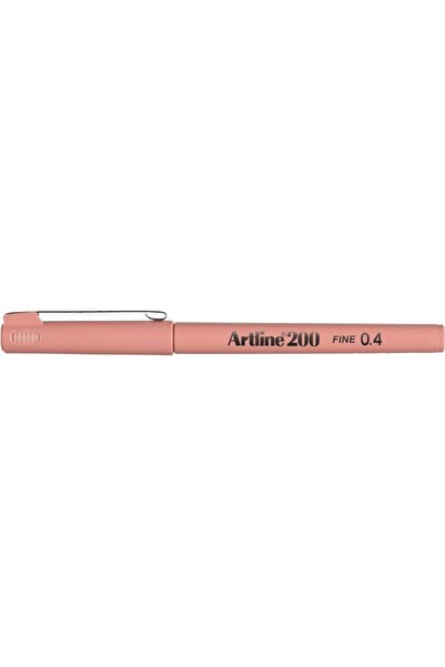 artline Liner 200, felt tip 0.4mm - peach