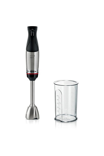 Bosch Blender Serie 6 MSM6M610 Blender cu imersie 1000 W Negru, Oțel inoxidabil