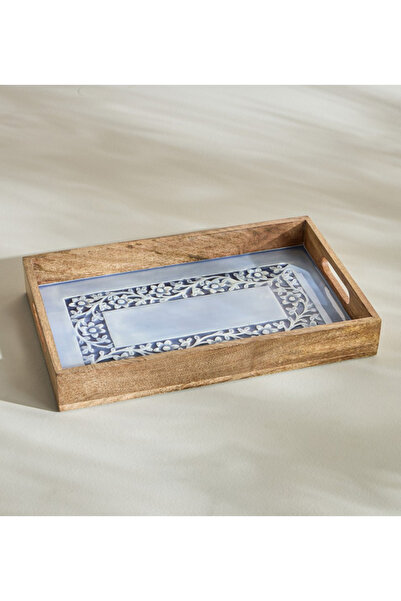Generic Lavender Mango Wood Serving Tray