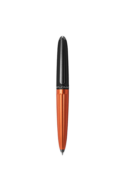 Diplomat Aero easyflow pen - black orange