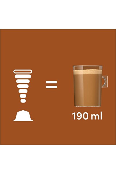 NESCAFÉ DOLCE GUSTO Nescafe Dolce Gusto Cafe Au Lait Decafinated box of 16, Brown