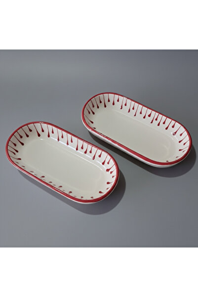 RGS HOMELİFE وعاء سيراميك للوجبات الخفيفة، وعاء للصلصة، طبق تقديم من سلسلة سا...