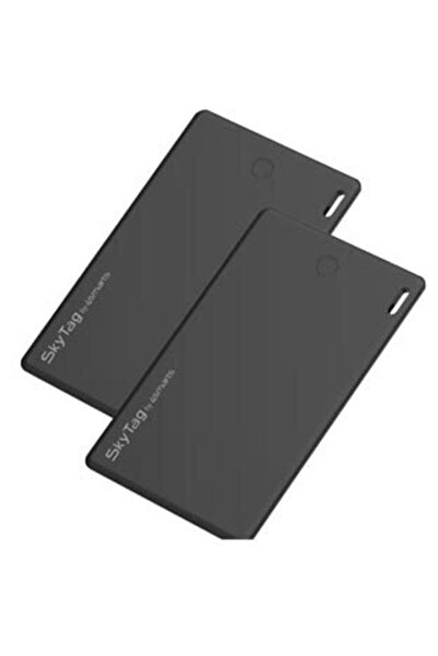 4smarts Standort-Finder SkyTag Wallet, 2er Set Black