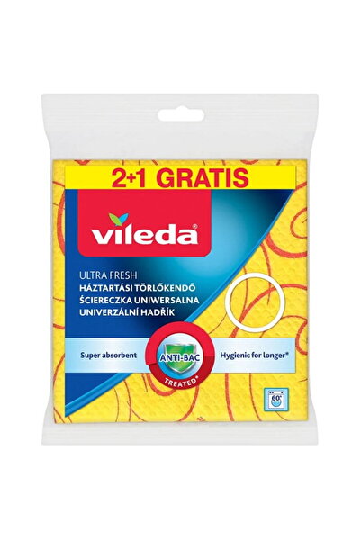 Vileda Multi-Surface Cloth 3D, 2+1 (yellow)