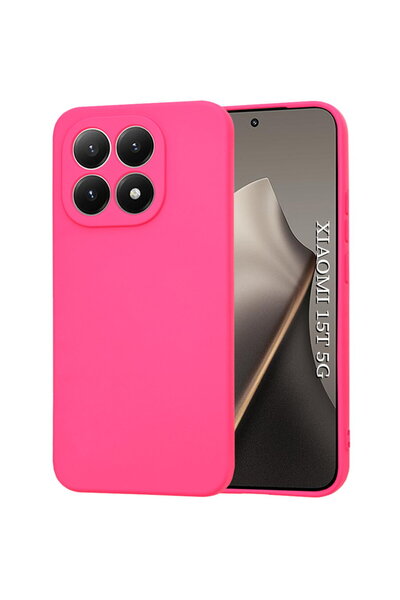 Techsuit Husa pentru Xiaomi 15T - SoftFlex - Hot Pink