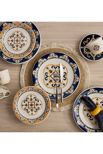 Generic Sua Luis 20-Piece Porcelain Dinner Set - Serves 4