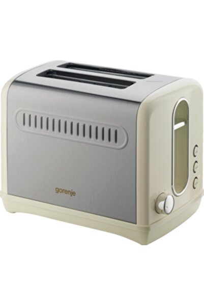 Gorenje T1100CLI Toaster, Power 1100 W, 2 slots, Plastic, Beige
