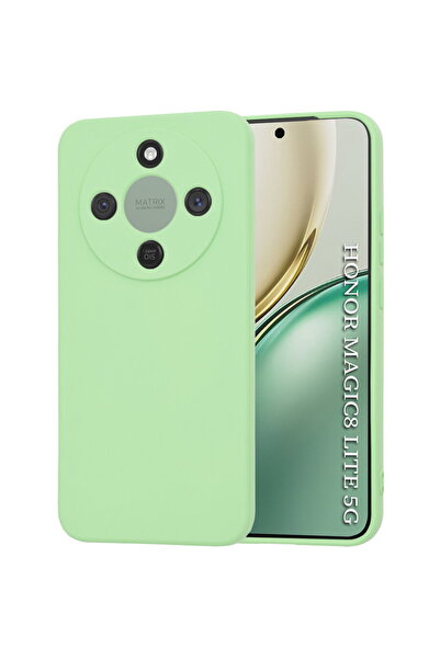 Techsuit Husă pentru Honor Magic8 Lite - SoftFlex - Verde mentă