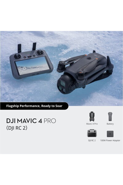 DJI Mavic 4 PRO, 48 MP, 6K/60FPS, Grey