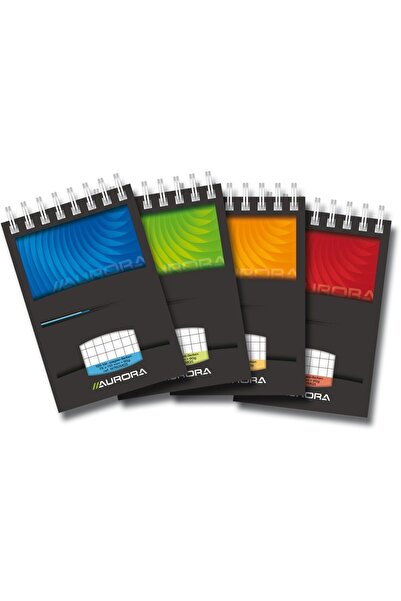 Aurora Spiral notebook, A7, 60 sheets - 90g/m2, Mano - mathematics