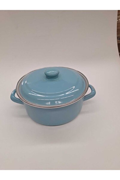 GİZEM Enamel Pot 20 cm 2.7 Liter Caramel