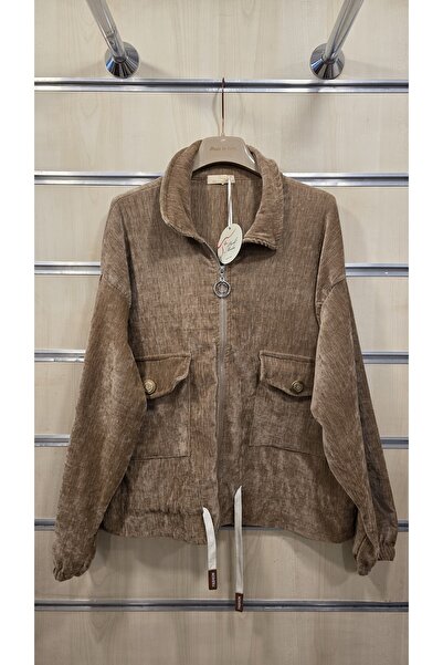 Park Moda Double Pocket Velvet Jacket