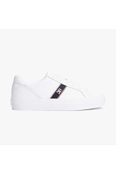 Tommy Hilfiger Webbing Women's White Sneaker