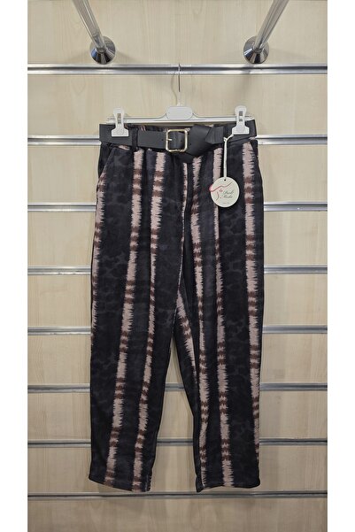 Park Moda Belted Velvet Trousers