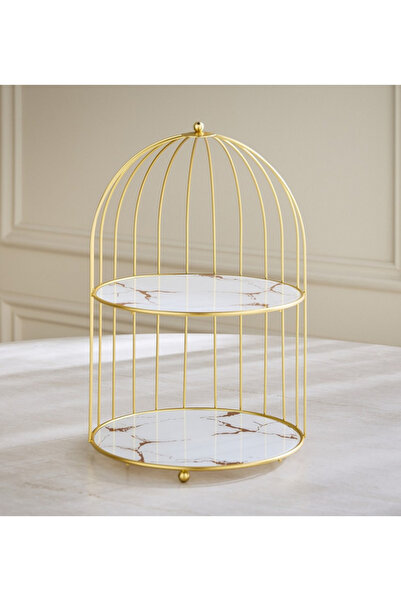 Generic حامل كيك ماربيلا ذو طبقتين