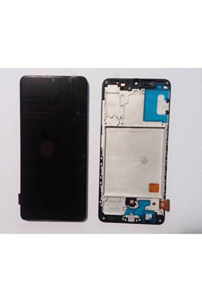 OEM Display ecran cu Touchscreen si Rama pentru Samsung A41, A415, Incell, Negru