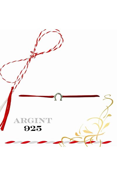 OEM Martisor 925 silver bracelet - lucky horseshoe