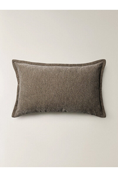 Minihol Vela Dikdörtgen Açık Kahve Kırlent Kılıfı (35 x 55 cm)