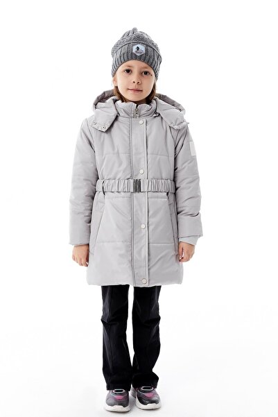 Benittokids Girl's Hooded Winter Inflatable Coat 51352