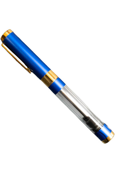 Diplomat Stilou Nexus Demo, cu penita M, din otel inoxidabil - blue gold