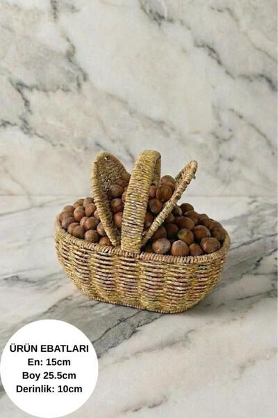 Atbyhome Rectangular Basket with Natural Wicker Cover |   Handwoven Rattan Nu...