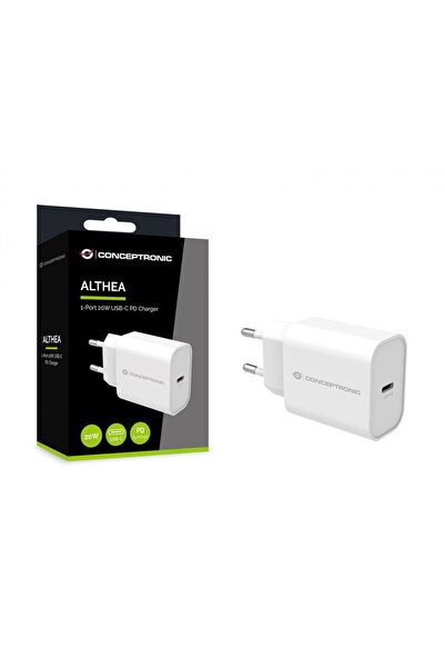 CONCEPTRONIC ALTHEA07W Alb de încărcare USB Tip-C 20W PD