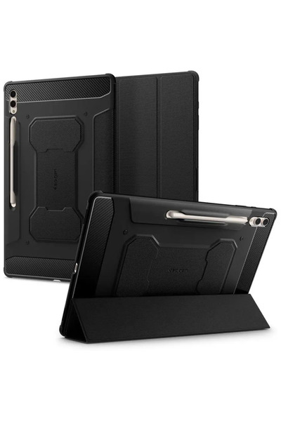 Spigen Rugged Armor for Samsung Galaxy TAB S8 ULTRA/ S9 ULTRA 14.6, Black