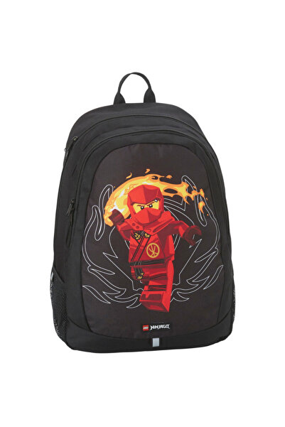 LEGO School bag - NinjaGo design, Red