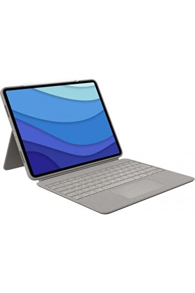 logitech Combo Touch pentru iPad Pro a 5-a generație 12.9 inch, gri