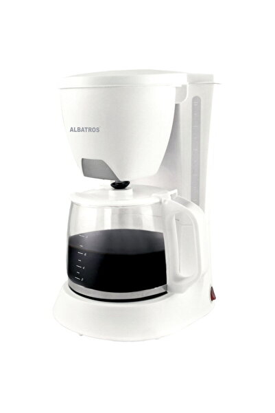 ALBATROS VERONA WHITE 2,680 W, 1.2 liters, anti-drip function, permanent filt...