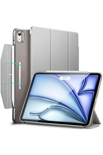 ESR Husa pentru iPad Air 13 (2024) - Ascend Trifold - Frosted Grey
