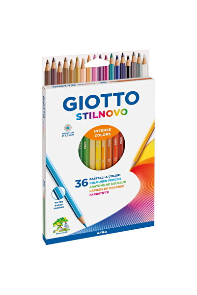 Giotto Creioane colorate 36 culori/cutie, Stilnovo