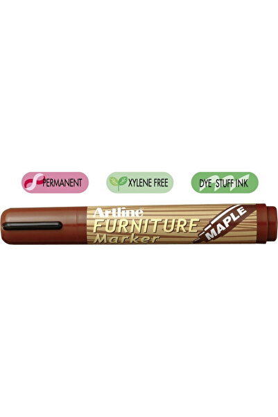 artline Marker 95, for wooden furniture (touch-ups), plastic body, beveled ti...