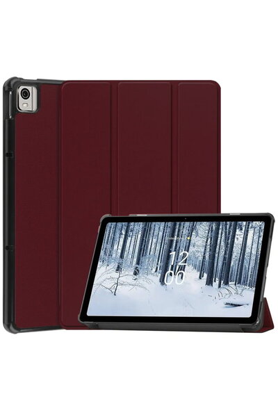 Techsuit Case for Nokia T21 - FoldPro - Red