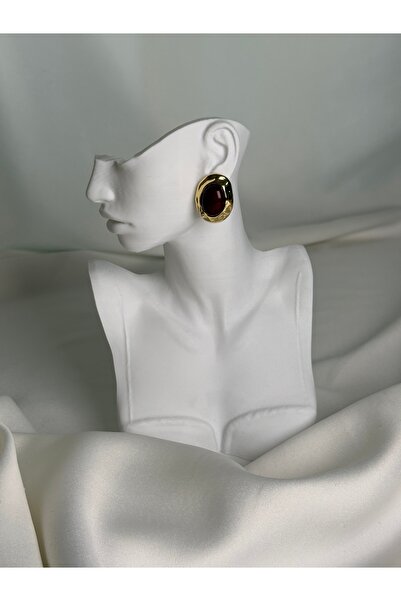 NB STEELORA Oval Vintage Design Women's Earrings