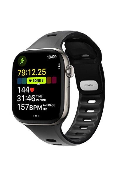 Nomad Tempo Band, black - AW 45mm / 46mm