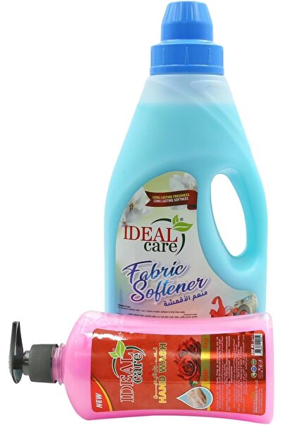 Ideal Pack Ideal Care Fabric Softener 2L & Rose Hand Wash 500ml