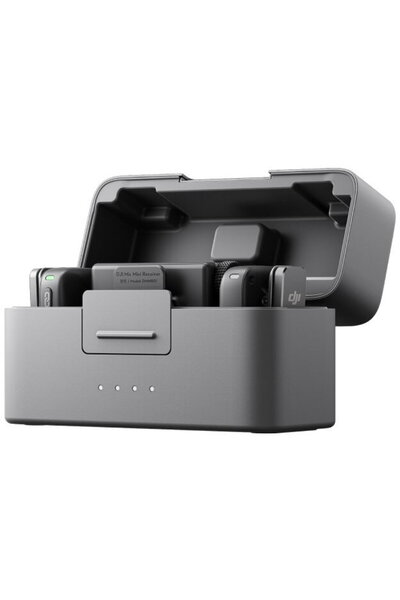 DJI Kit microfon Mic Mini 2 TX+1 RX+Charging Caseraza act. 400m, auton mic 11...
