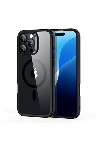 ESR Carcasă pentru iPhone 16 Pro Max, Classic Hybrid HaloLock Slim, Negru/Tra...