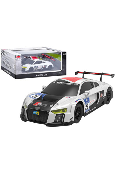 Rastar Radio-controlled car 1:24, sports, remote control, AUDI R8 LMS, white ...
