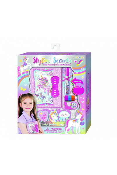 PULIO Pecoware coded diary with pen - unicorn