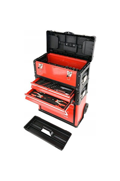 yato 3 units of yt-09104 mobile carts equipped with 78-element tools.