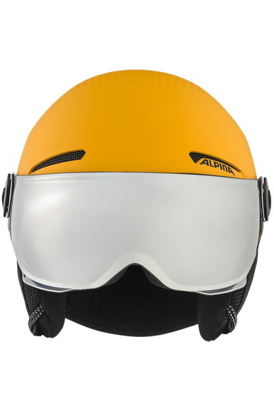 Alpina Zupo Visor Q-Lite Burned-Yellow winter helmet. Matt 51-55