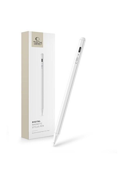 Tech-Protect STYLUS MAGNETIC DIGITAL PENTRU IPAD ALB