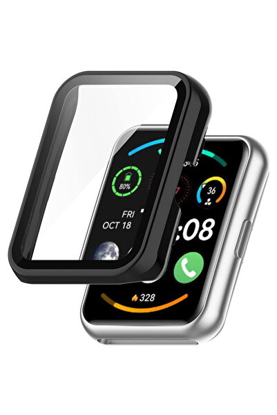 Techsuit Huawei Watch Fit 2 Case + Foil - Defense360 Pro - Black