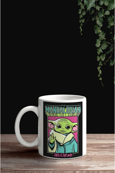 Darkia Baby Yoda Special Design Printed Gift Porcelain Mug