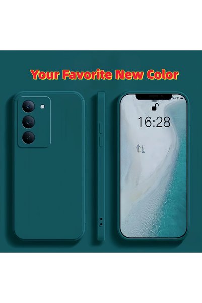 GRABONO حافظة Redmi 15 5G مع حماية للكاميرا، مغطاة بالمخمل من الداخل، سلسلة ف...