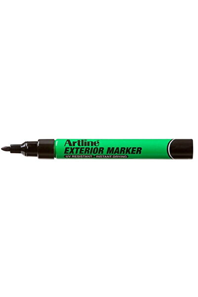 artline ARTLINE marker, for outdoor use, plastic body, round tip 1.5mm - black